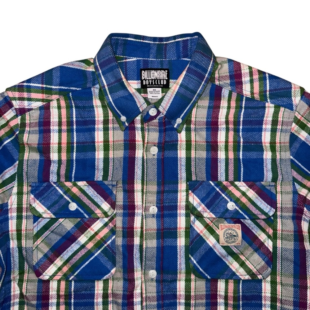 Billionaire Boys Club Shibuya Long Sleeve Woven Turkish Sea Men’s Medium Defect - Picture 4 of 10